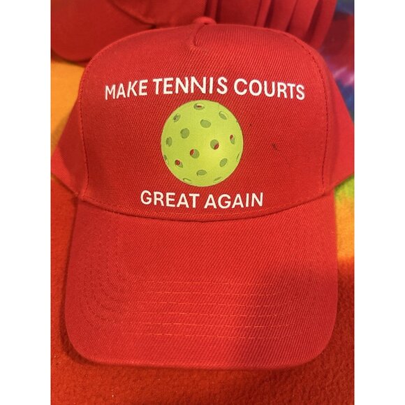 Make‎ Tennis Courts Great Again Hat Lot - Picture 2 of 4